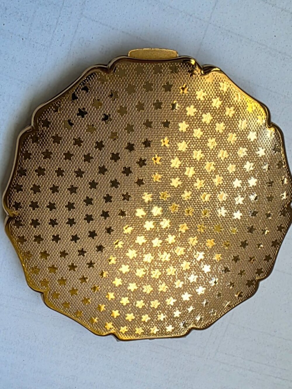 VIntage 1960s Stratton Rose Powder Compact- Unused, Fillable - Picture 4 of 8